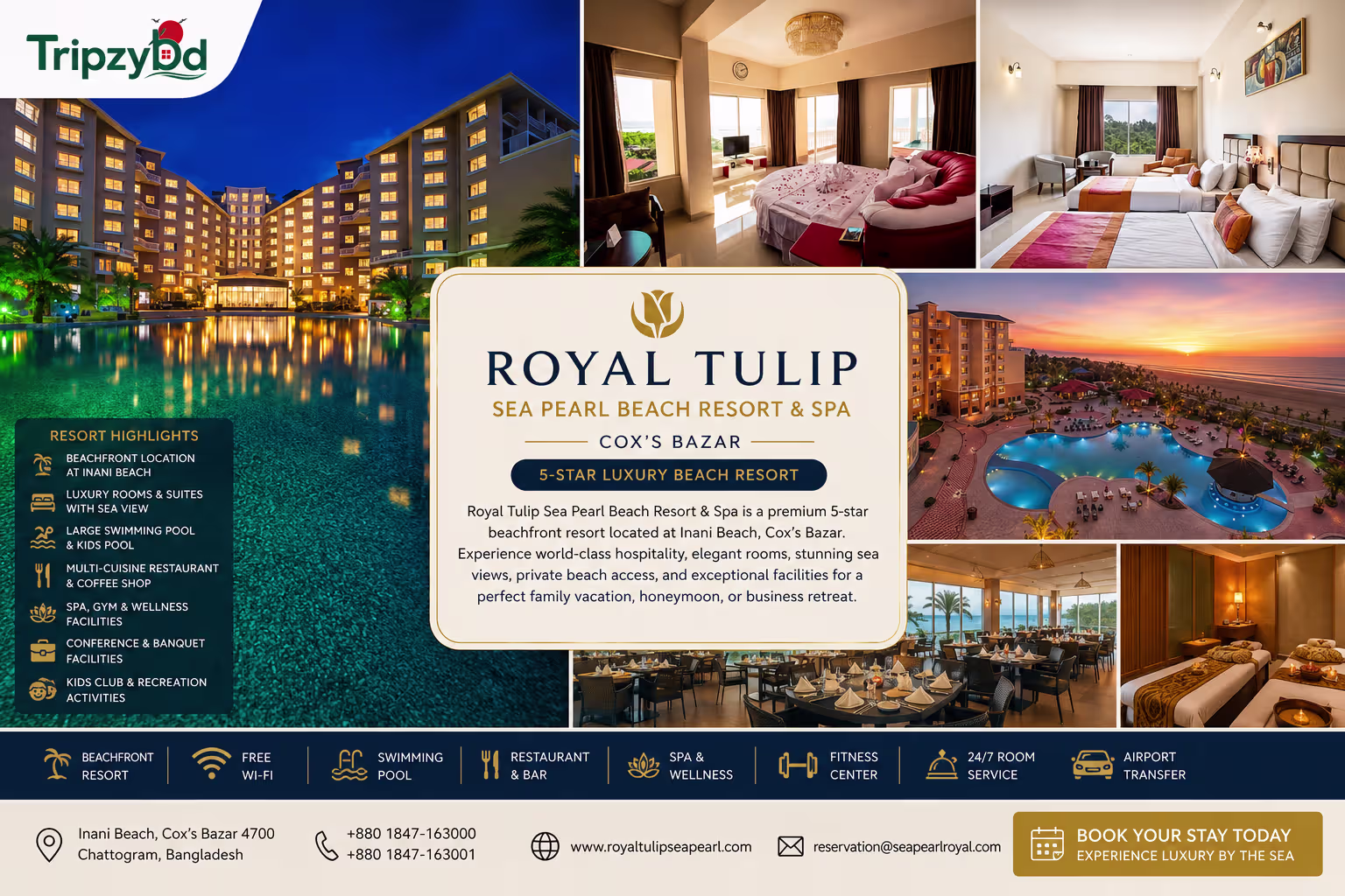 Royal Tulip Sea Pearl Beach Resort