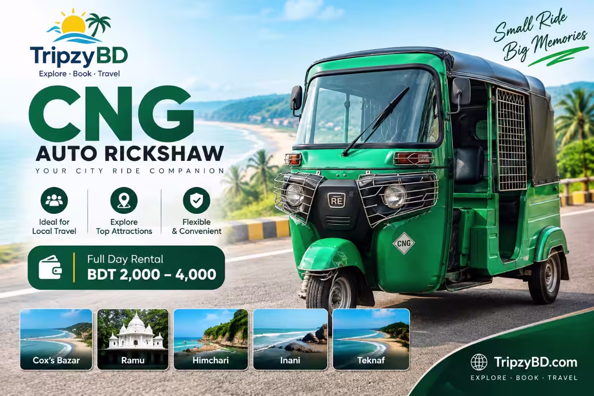 CNG Auto Rickshaw (Full Day)